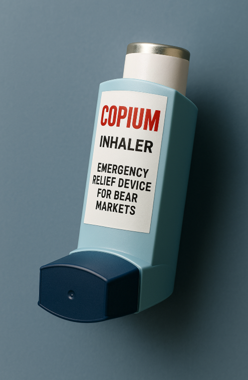 Copium Inhaler - Emergency Relief for Bear Markets