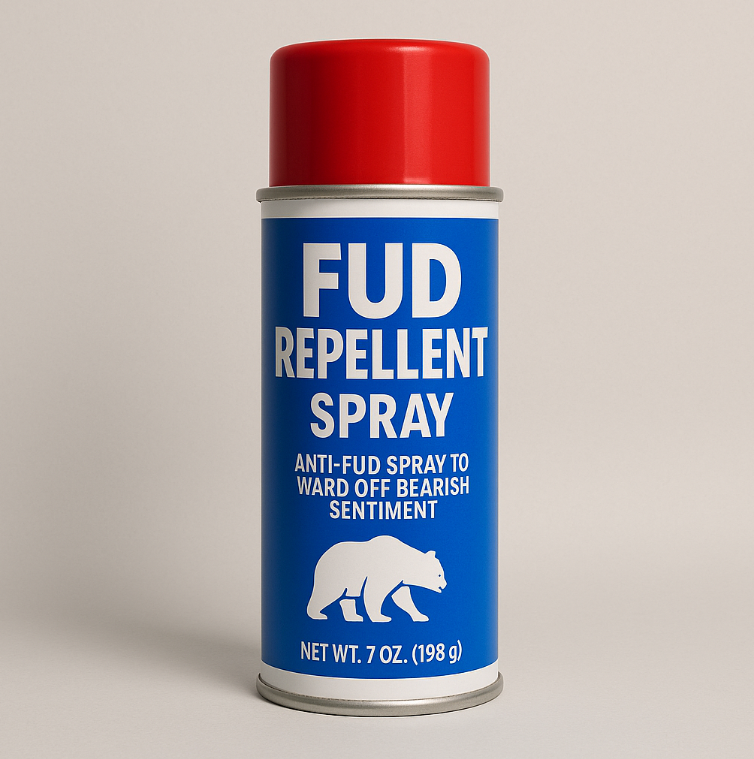 FUD Repellent Spray - Anti-Bear Market Protection Formula